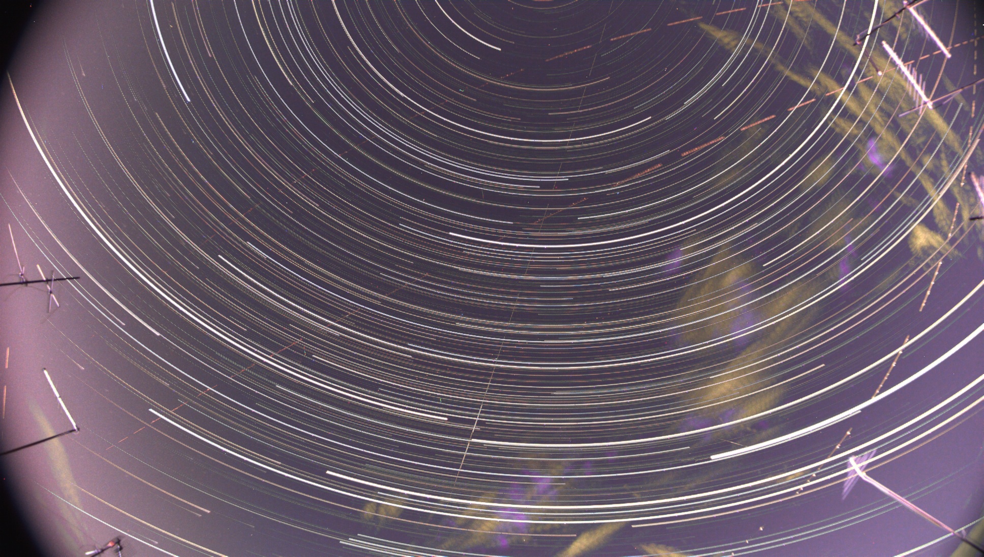 Cielo stellato osservato dal progetto SkyUp